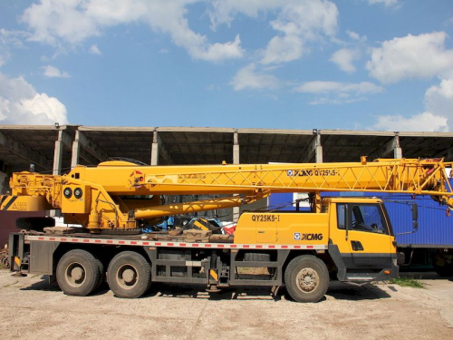 Аренда автокрана XCMG 25 тонн